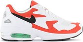 Nike Air Max 2 Light - Heren Sneakers Sport Casual Schoenen Wit-Rood AO1741-101 - Maat EU 44 US 10