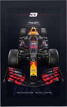 Max Verstappen (Red Bull Racing F1 2020) - Foto op Forex - 40 x 60 cm