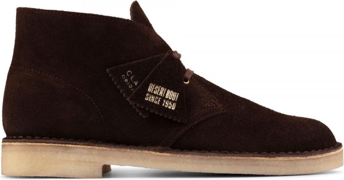 Clarks DESERT BOOT - Volwassenen Heren sneakersVrije tijd half-hoog -  Kleur: Bruin - | bol.com