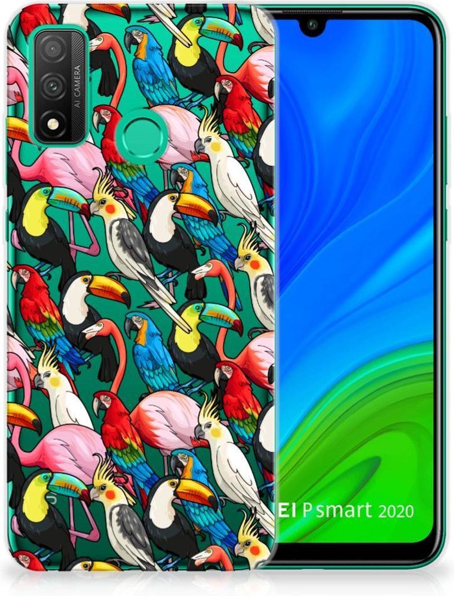 Huawei P Smart 2020 TPU Hoesje Birds