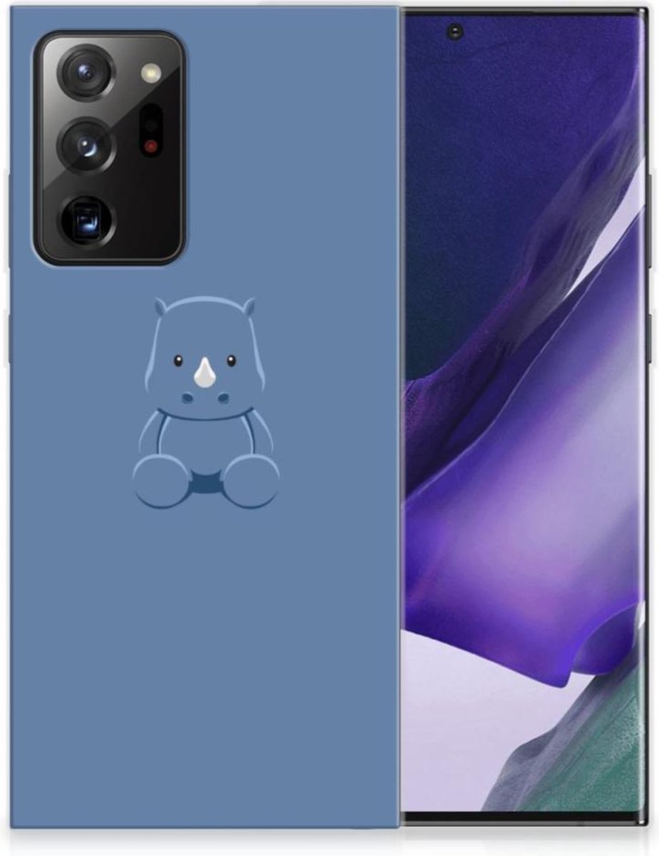 Samsung Galaxy Note20 Ultra Telefoonhoesje met Naam Baby Rhino