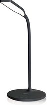 LED-tafellamp met touch-control | Draadloze Qi oplader | 1,0 A | 5 W | Zwart