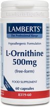 Lamberts L-Ornithine 500 mg - 60 capsules