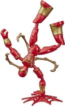 Marvel Spider-Man Bend and Flex Iron Spider - Speelfiguur 15cm