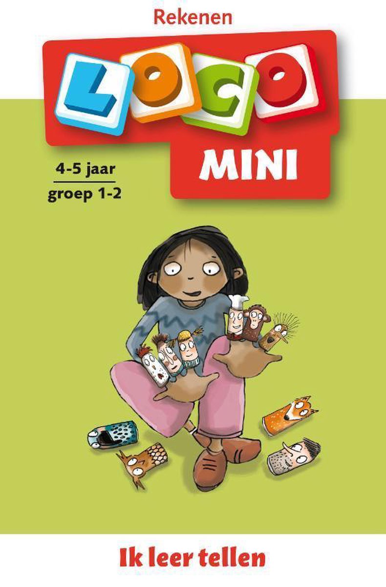Loco Mini  -   Loco mini ik leer tellen - Uitgeverij Zwijsen