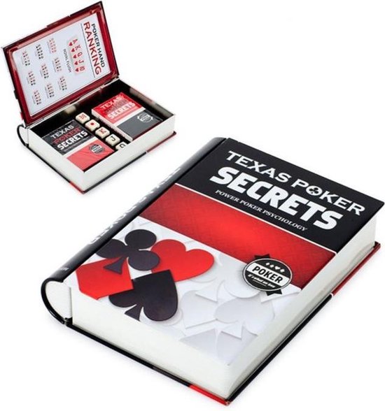 Afbeelding van het spel Balvi Pokerset Secrets 19 X 15 Cm Metaal Zwart