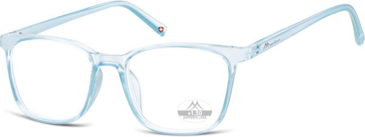 Montana Leesbril Hmr56 Blauw/transparant Sterkte +2.50