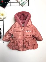 Babes & Binkies Jasje mini winter roze Kids Roze - Maat 80