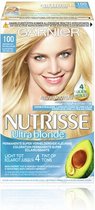Garnier Nutrisse Stralend Blond 100 -Natuurlijk Zeer Zeer Lichtblond - Haarverf