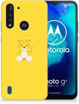 Hippe Hoesjes Motorola Moto G8 Power Lite Telefoon Hoesje Baby Leopard