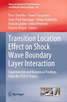 Notes on Numerical Fluid Mechanics and Multidisciplinary Design 144 - Transition Location Effect on Shock Wave Boundary Layer Interaction