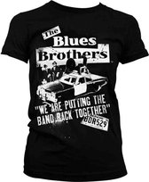 The Blues Brothers Dames Tshirt -2XL- Band Back Together Zwart
