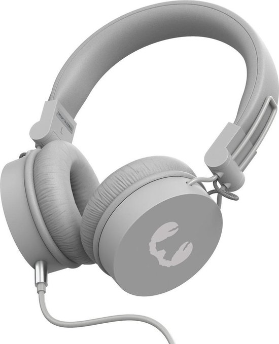 Fresh 'n Rebel - On-ear koptelefoon met draad - Caps 2 - Ice Grey | bol.com