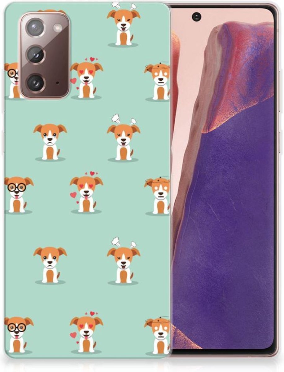 Samsung Note 20 TPU Hoesje Pups