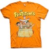 The Flintstones Heren Tshirt -S- The Flintstones Oranje