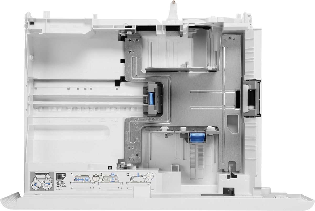 HP - Medialade / toevoer - 550 vellen in 1 lade(n) - voor Color LaserJet Managed Flow MFP E67660. LaserJet Enterprise Flow MFP M681. MFP M682 thumbnail 4