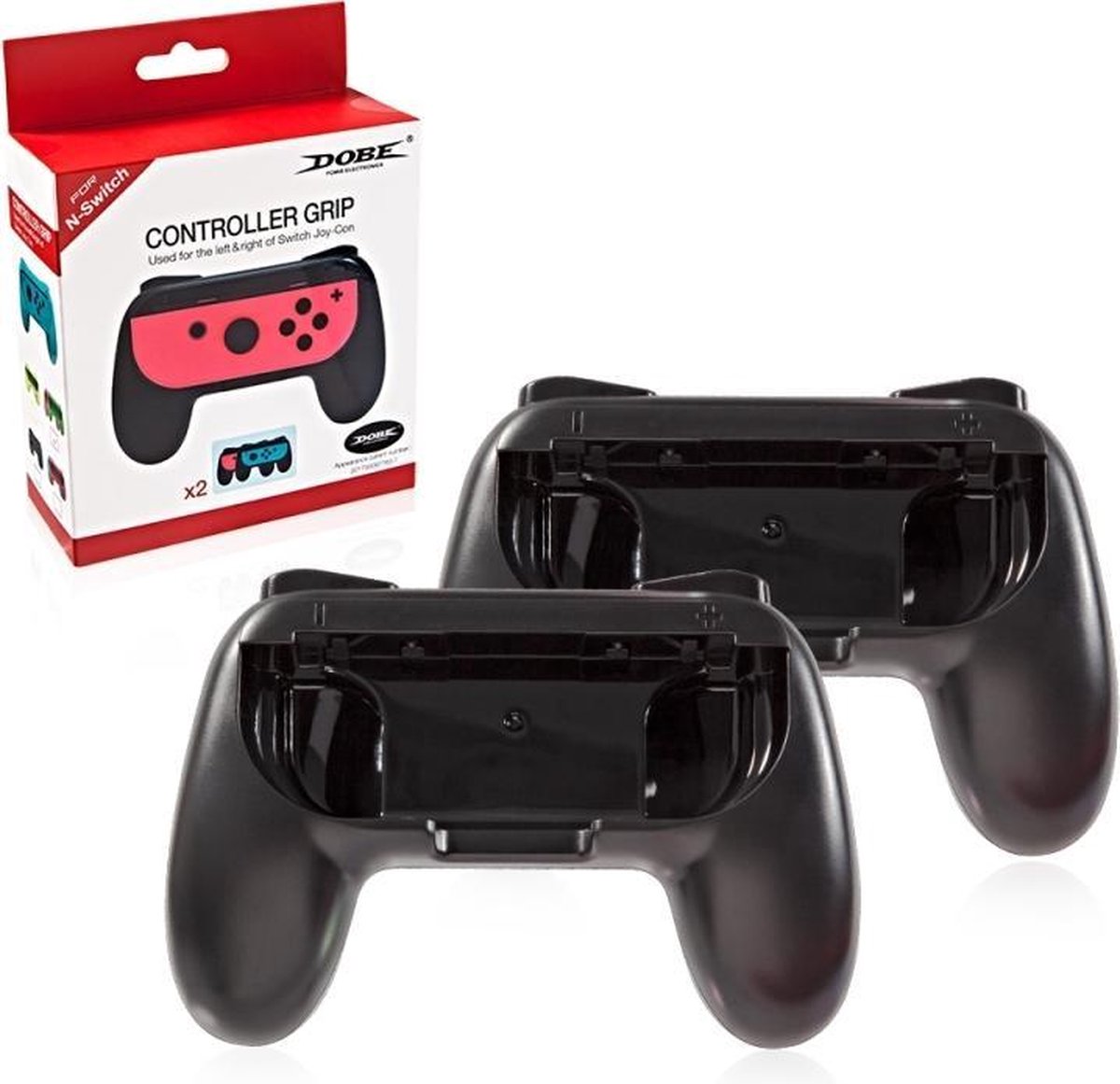 Let op type!! DOBE TNS-851B controller grip Geschikt voor: Nintendo switch Joy con (zwart)