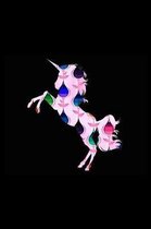 Pink Teardrop Unicorn: Blood Pressure Logbook