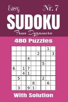 Easy Sudoku Nr.7: 480 puzzles with solution