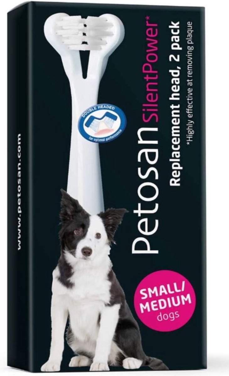Petosan Silentpower Elektrische Tandenborstel Vervangende Borstelkoppen