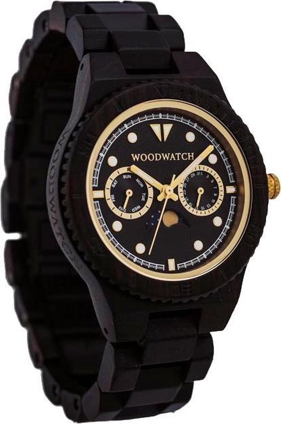 De officiële WoodWatch | Oberon | Houten horloge heren