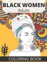 Black Women Adults Coloring Book