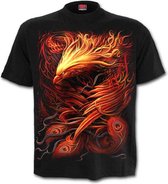 Spiral Heren Tshirt -M- PHOENIX ARISEN Zwart