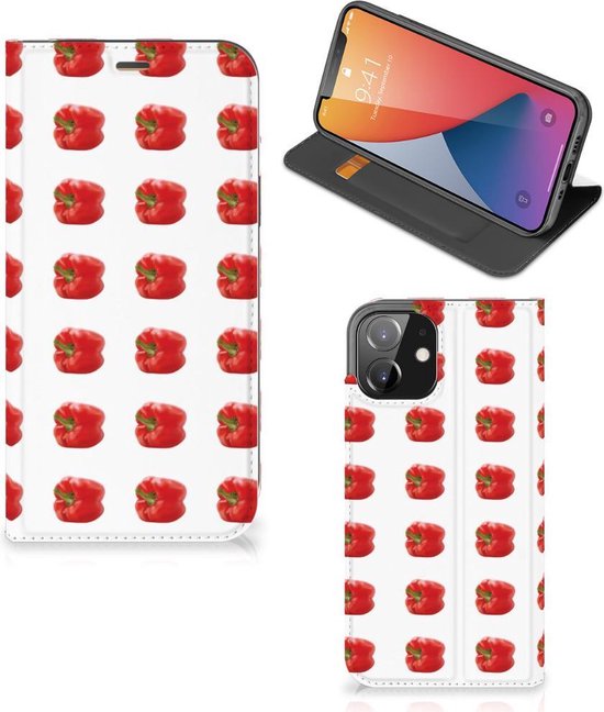 Étui livre iPhone 12 | iPhone 12 Pro Paprika Red