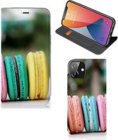 Smart Cover Maken iPhone 12 | iPhone 12 Pro GSM Hoesje Macarons
