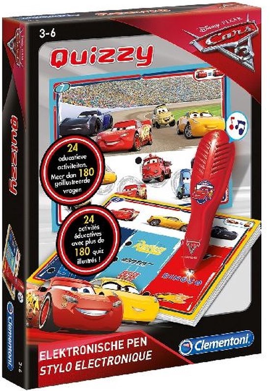 Afbeelding van het spel Clementoni Cars 3 Quizzy