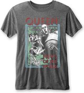 Queen Heren Tshirt -XL- News Of The World Grijs