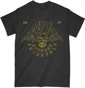Avenged Sevenfold Heren Tshirt -L- Webbed Wings Zwart
