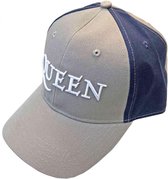 Queen Baseball pet Logo Grijs/Blauw