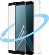 Azuri Front&Back protection pack - flat zwart frame - voor Samsung A6 (2018)