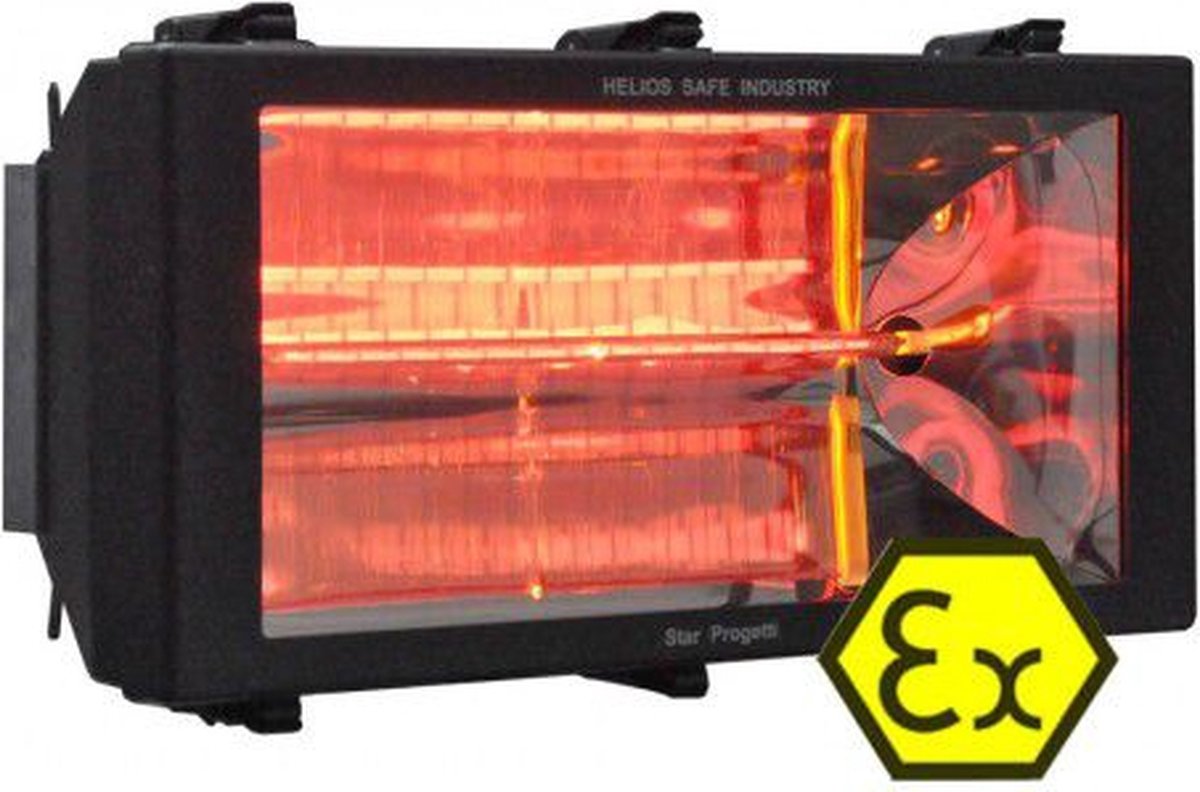 Helios EHASAFE15-AL ATEX loodsverwarming / bedrijfshal verwarming