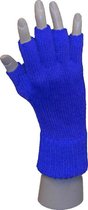 Vingerloze handschoenen blauw