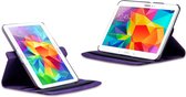 Étui en cuir de Luxe Samsung Galaxy Tab A 9.7 - Fonction de réveil automatique - Plusieurs positions - Étui - Housse - Housse - Violet