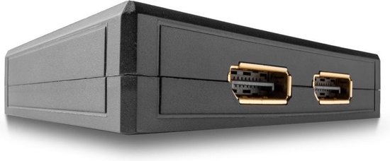 LINDY 2 Port DisplayPort 1.2 Bidirektionaler Switch DisplayPort-switch 2 + 2 poorten Bidirectioneel bruikbaar 3840 x 21