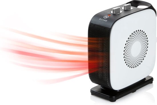 Domo DO7324F ventilatorkachel - 2000 Watt - 60 m3