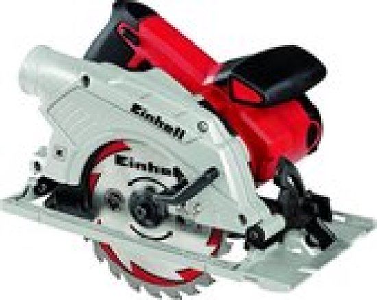 Scie Circulaire Einhell Einhell Scie Circulaire Portative Sans Fil TE-CS 18/165-1 (ru00e9glage Sans Outil De La Profondeur De Coupe Et De L'angle D'inclinaison, Vendue Sans Batterie Ni Chargeur) Livru00e9 Avec Rail De