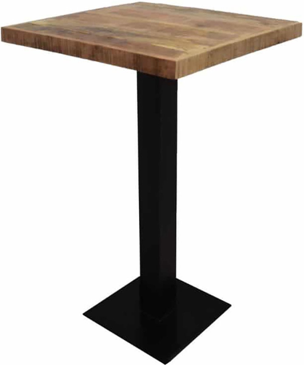 Industrieel wandrek rond mangohout | 90cm en 70cm
