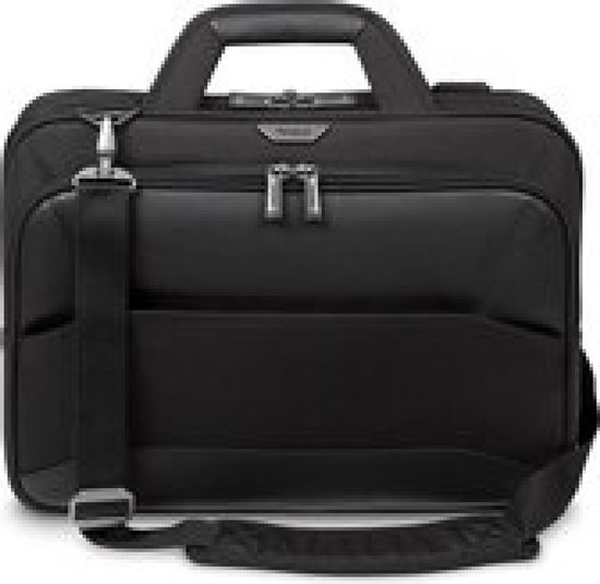 Targus Mobile ViP Laptoptas, Schoudertas, 15.6 inch, Zwart