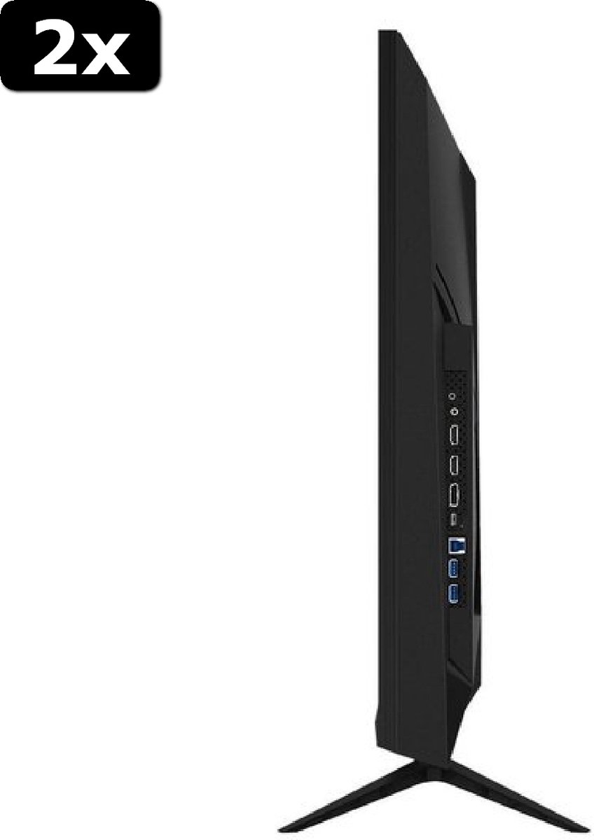 2x Gigabyte AORUS FV43U 4K VA HDMI 2.1 144Hz Gaming Monitor 43 Inch