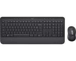 Keyboard and Wireless Mouse Logitech MK650 4000 dpi Azerty French