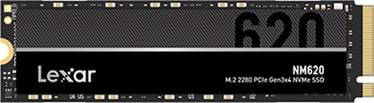 Disque SSD Interne Lexar NM790 4 To pour PS5 avec dissipateur Noir