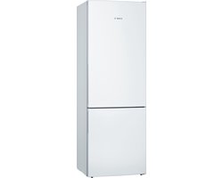 Bosch KGE49AWCA - Serie 6 - Koel-vriescombinatie - Extra breed - VitaFresh: houdt etenswaren langer vers in gekoelde lades - Wit - Energielabel C
