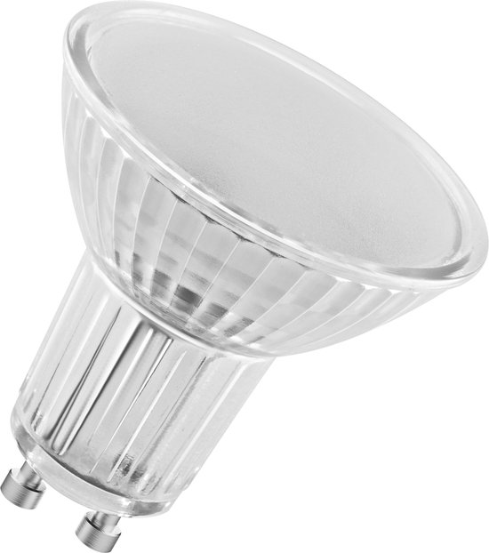OSRAM 4058075466579 LED-lamp Energielabel G (A - G) GU10 Reflector 4.3 W = 30 W Warmwit (Ø x l) 51 mm x 55 mm 5 stuk(s)