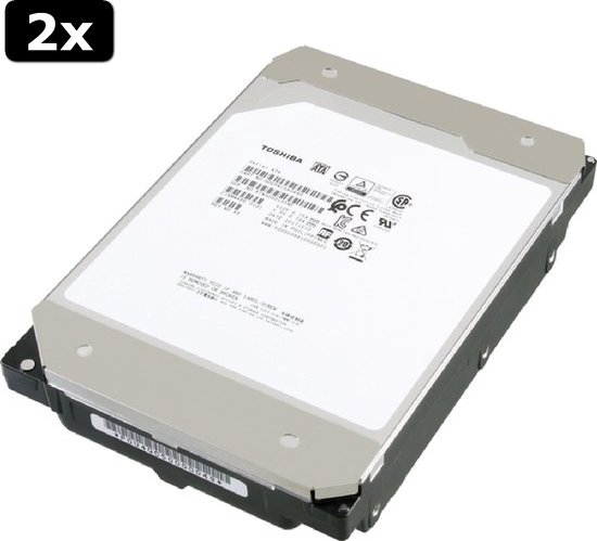 Toshiba 14TB MG07 Enterprise SATA HDD CMR Hard Drive 7200RPM 256MB