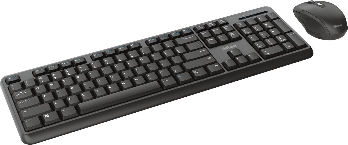 Trust TKM-350 DRAADLOZE TOETSENBORD & MUIS US - BUSINESS MODEL
