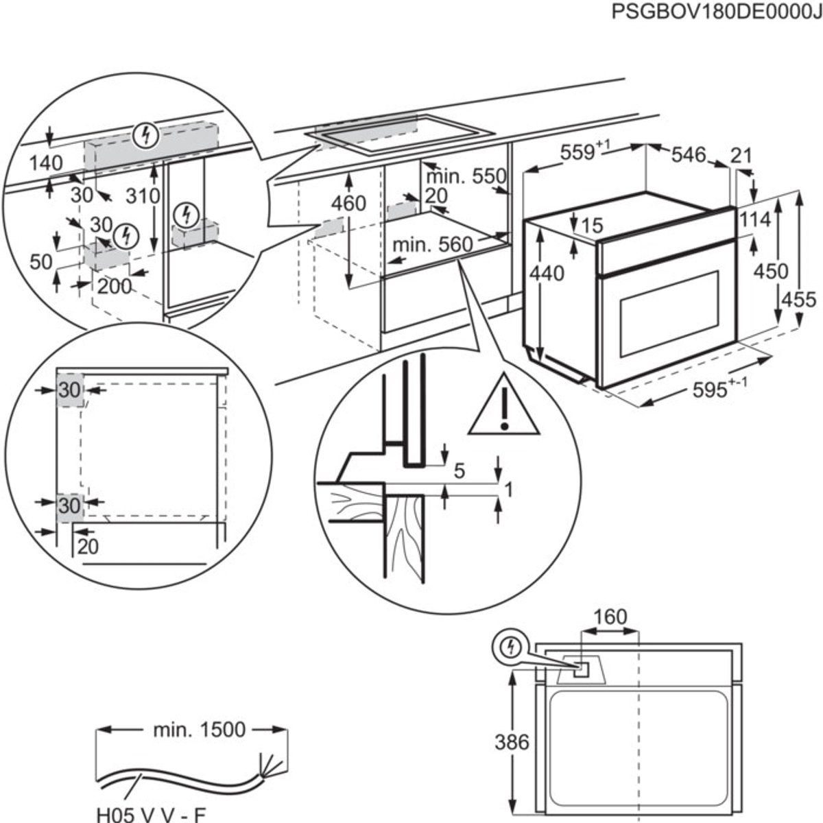 Electrolux KVKDE40X 46 l 2000 W Roestvrijstaal